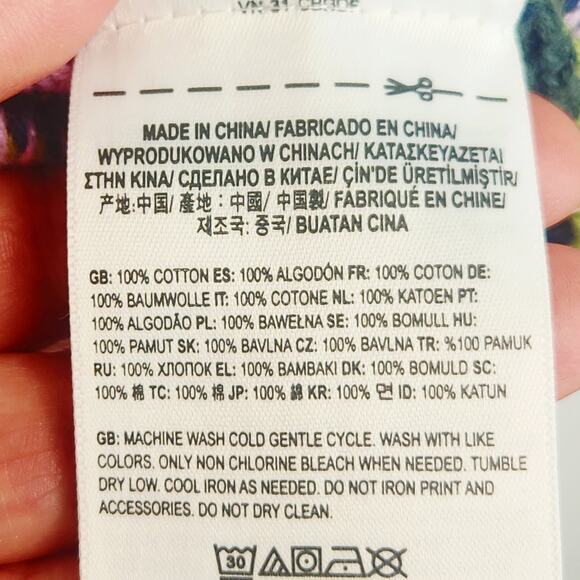 Vans Women's Alta Chunky Knit Cardigan Vertical Stripe Blue Green Pink M/L EUC - Picture 16 of 16